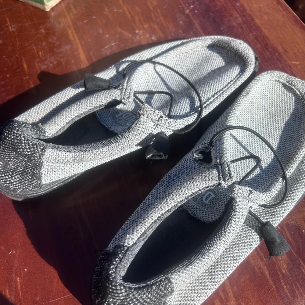 Hey Dude Gray Loafers